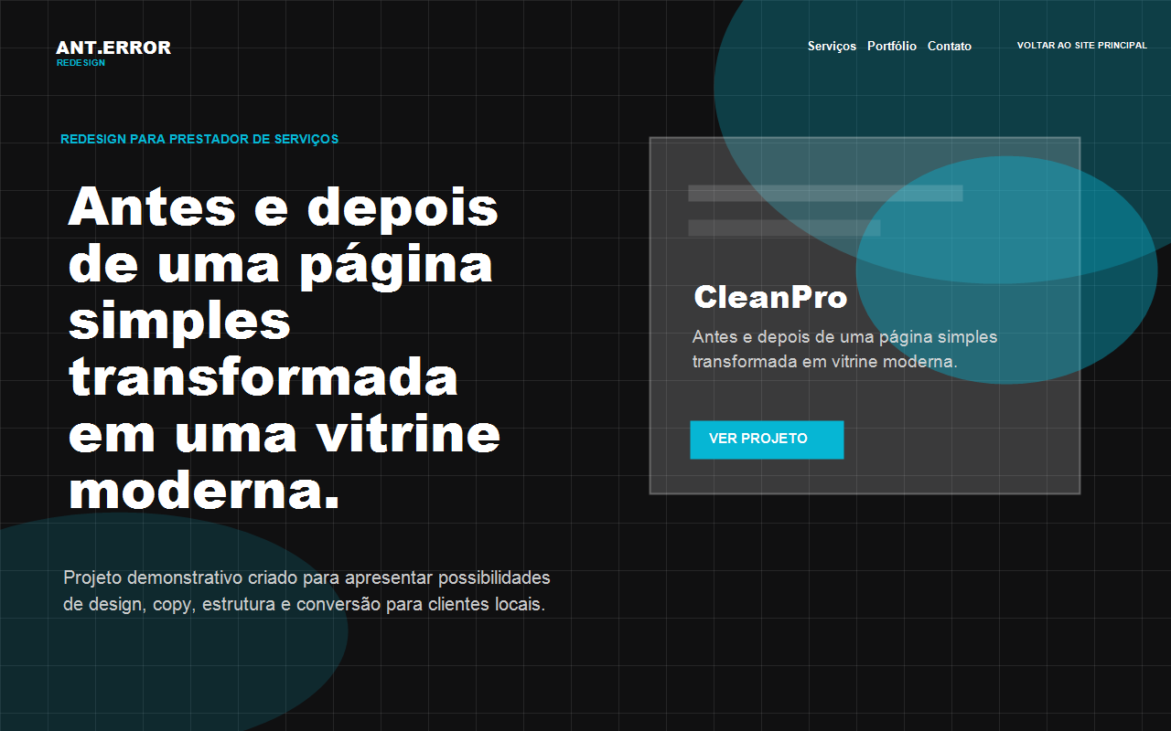 CleanPro Redesigned